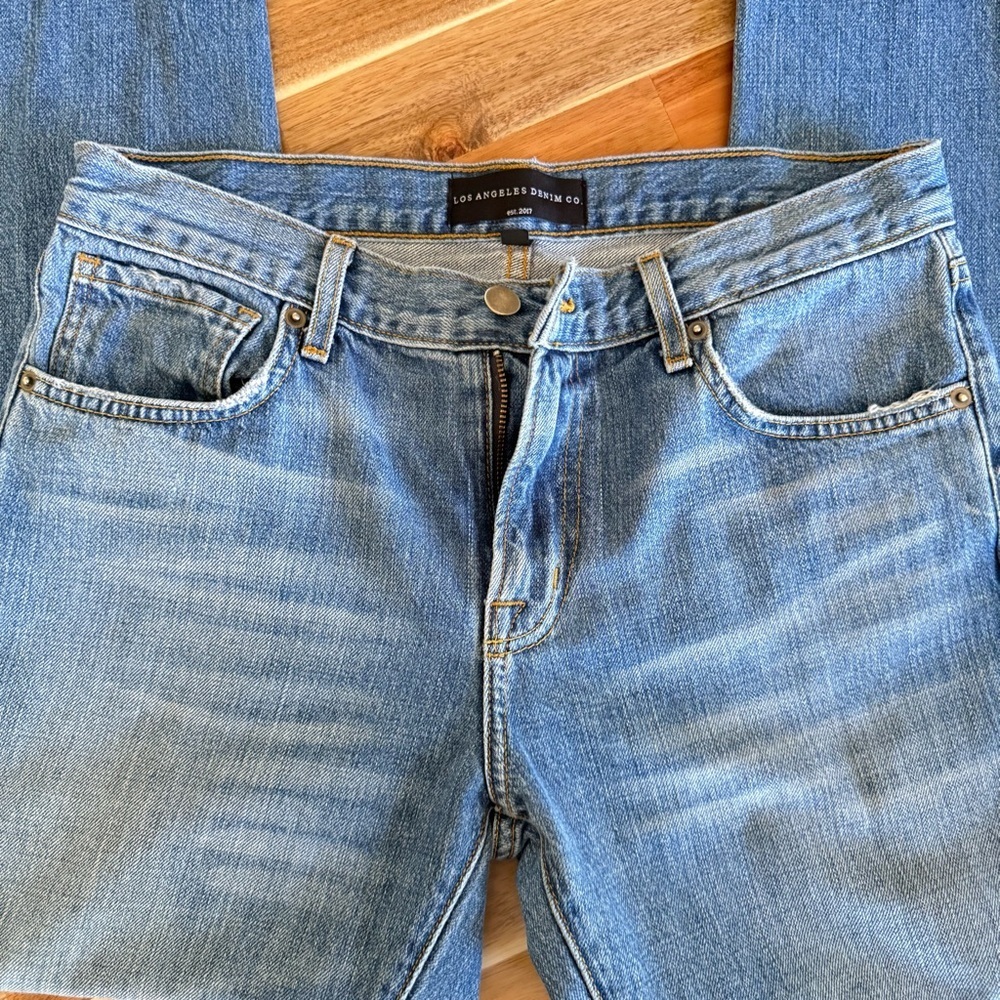 Los Angeles Denim Co. Joey Boyfriend Jeans 27 • Made in USA • - Picture 3 of 11
